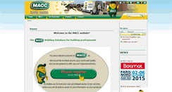 Desktop Screenshot of macc-uk.com